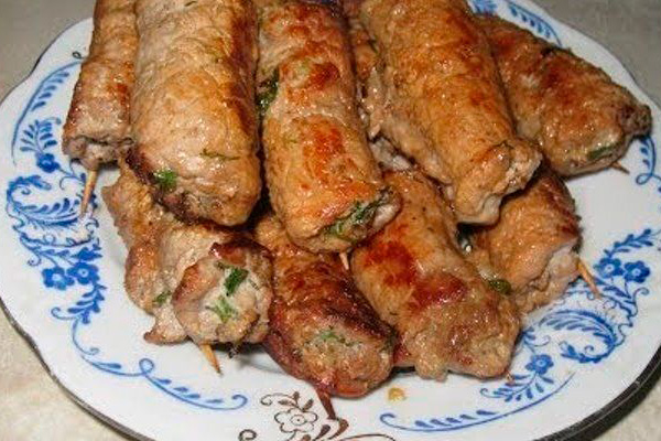 Крученики з грибами
