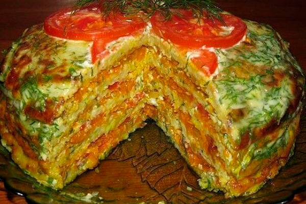 Кабачковий торт